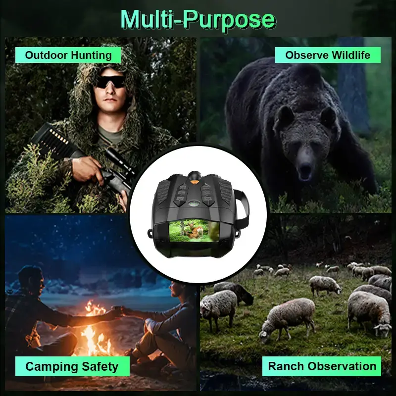 ✨Clearance sale✨MINENER 4K Night Vision Binoculars With 32GB SD Card