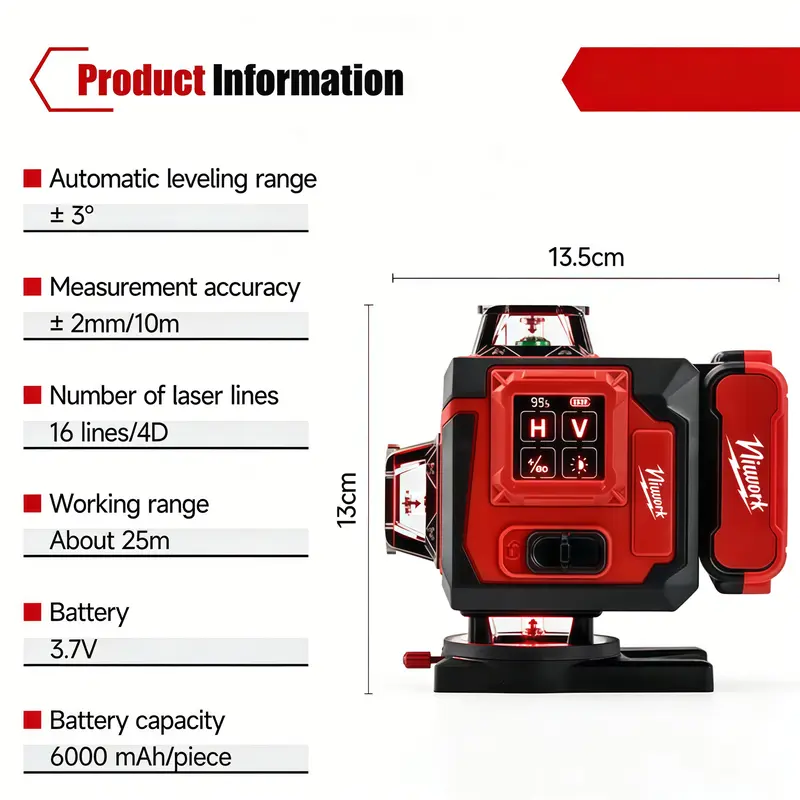Professional Outdoor Green-Beam Laser Level