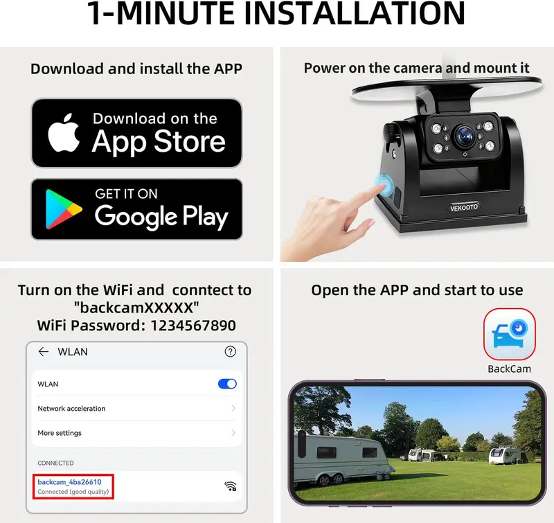 Limited-Time Event ⚡MZ6 WiFi Magnetic Solar Backup Camera