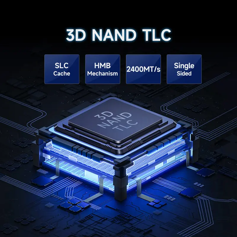 FANXIANG S880 1TB NVMe SSD — PCIe 4.0 M.2 2280 — Compatible with PS5 / Gaming / Computing — Internal Solid State Drive — Sequential Read/Write Speeds Up to 7300MB/s