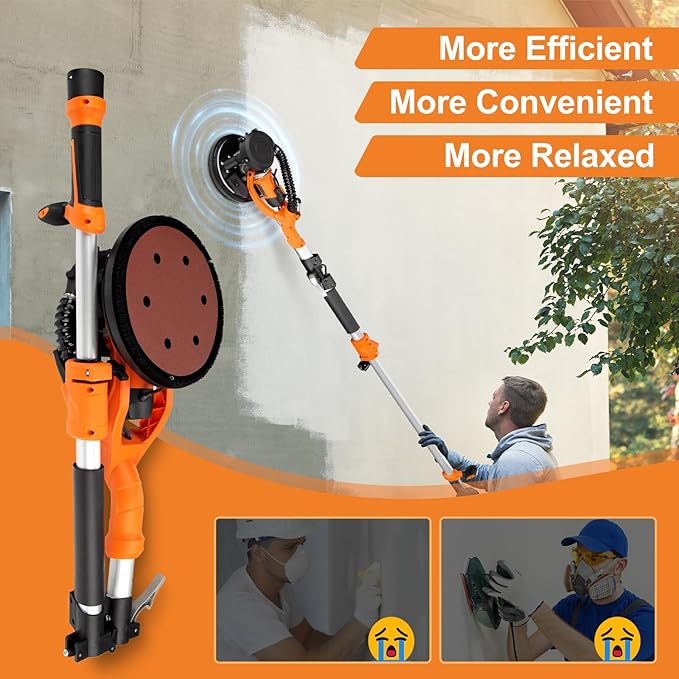 Drywall Sander, 1000W Popcorn Ceiling Removal Tool