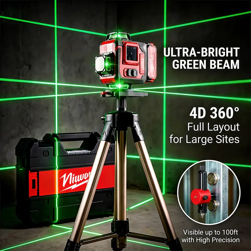 Professional Outdoor Green-Beam Laser Level