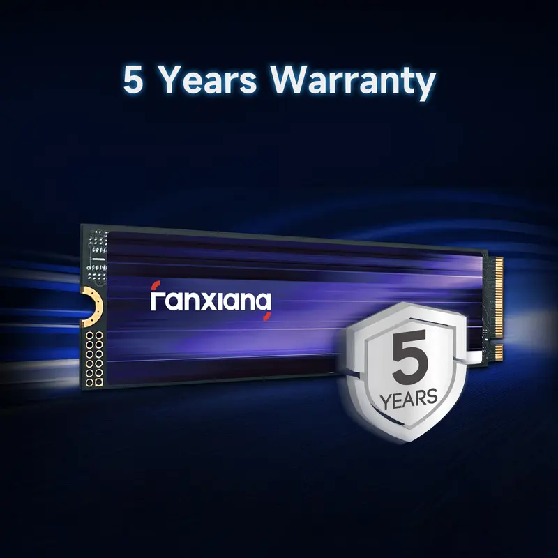 FANXIANG S880 1TB NVMe SSD — PCIe 4.0 M.2 2280 — Compatible with PS5 / Gaming / Computing — Internal Solid State Drive — Sequential Read/Write Speeds Up to 7300MB/s