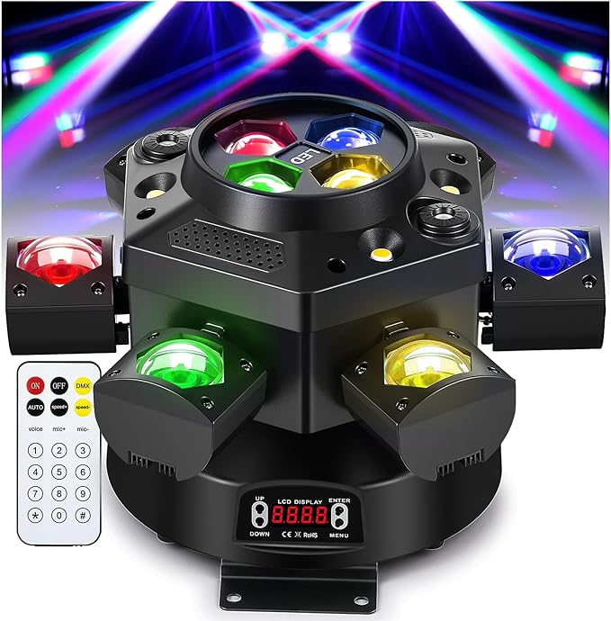 🔥FINAL HOURS🔥Spolehli 150W RGBW Moving Head DJ Light