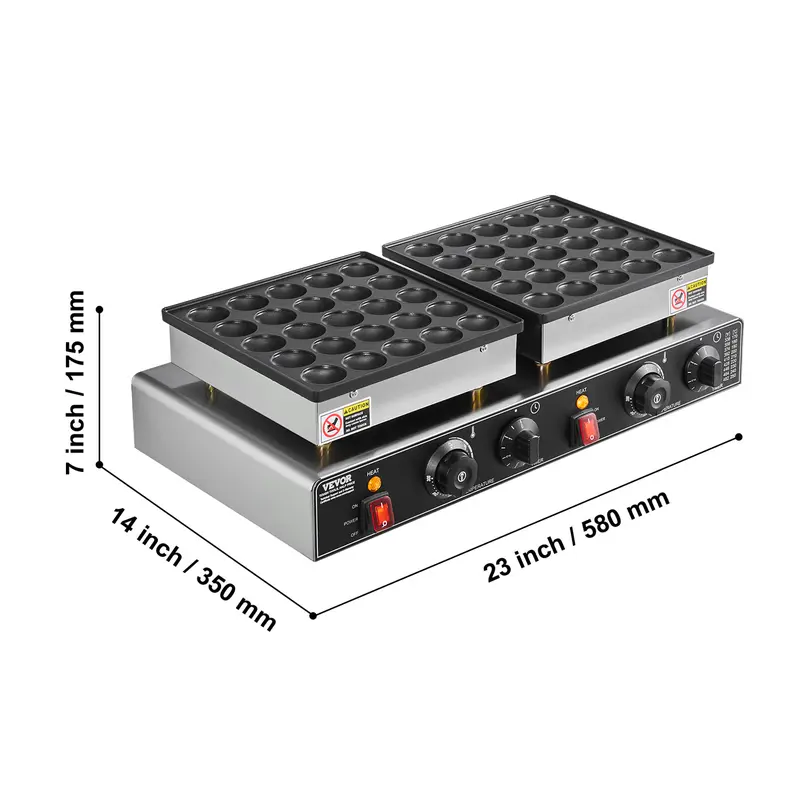 🔥Limited-time promotion🔥50PCS Mini Dutch Pancake Maker