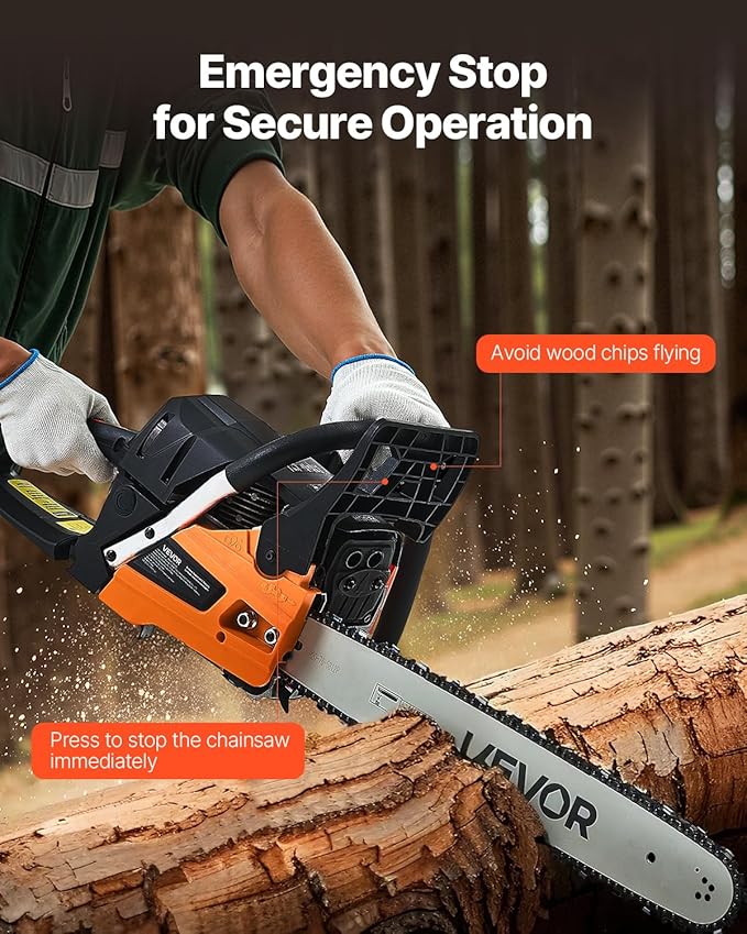 🔥BIG SALE🔥 20inch 62CC Gas Powered Chainsaw