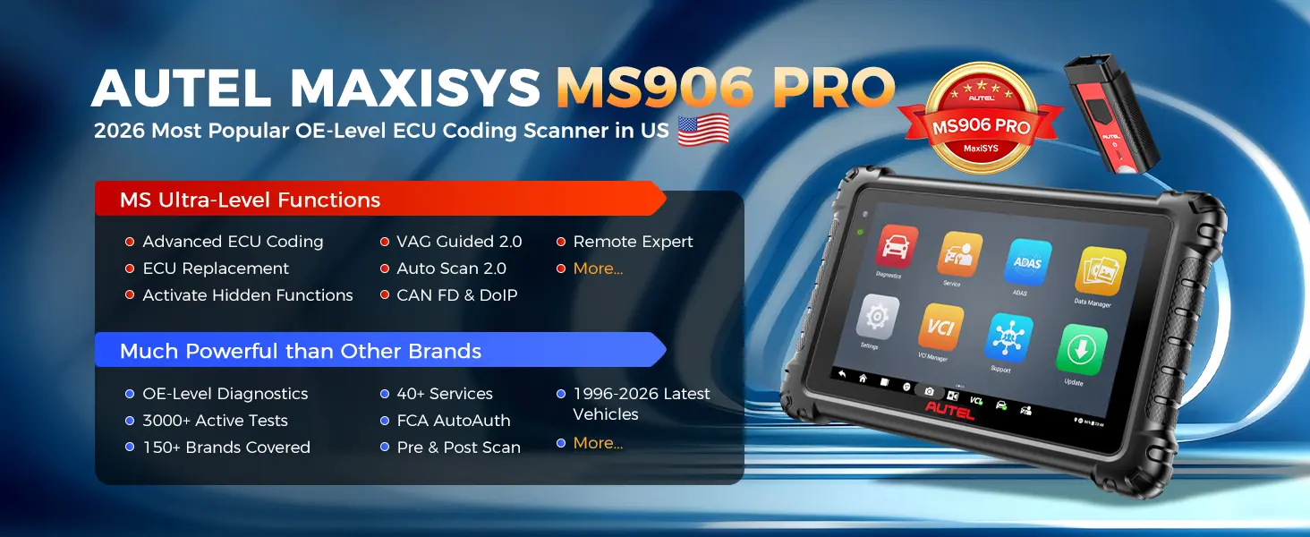 Autel Maxisys MS906 Pro-TS Full Kit