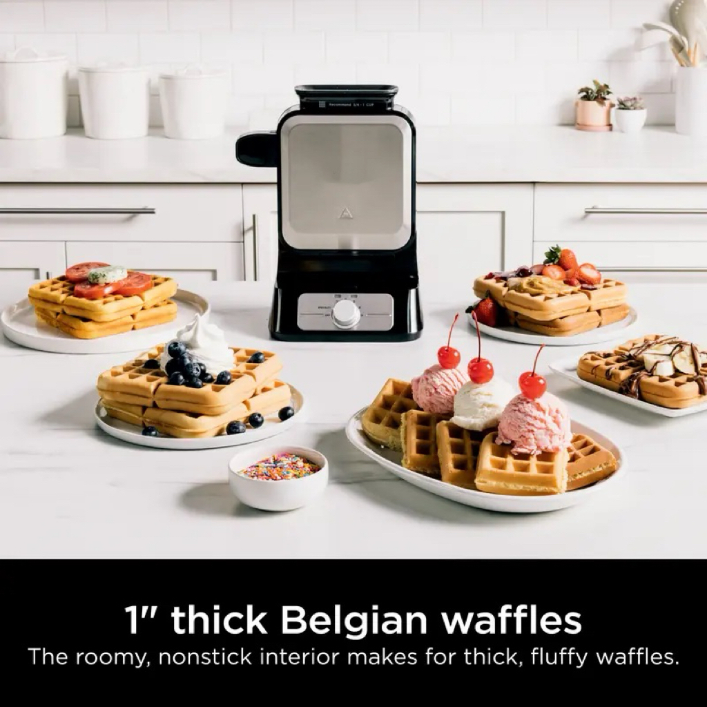 🧇ONLY $39.98 TODAY-Belgian Waffle Maker PRO NeverStick