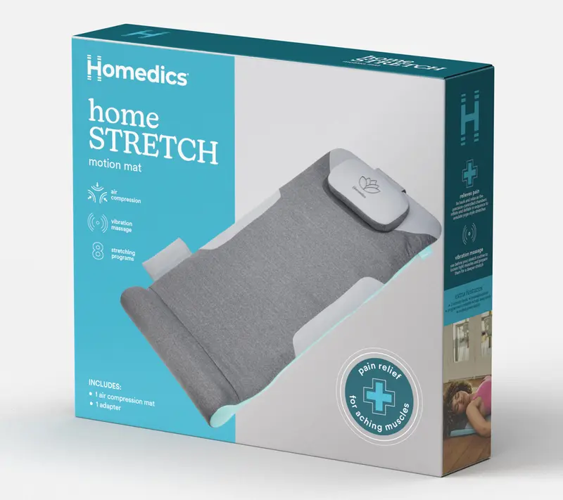 💆‍ONLY $42.68 TODAY-Air Compression Back Stretching Mat with 8 Programs