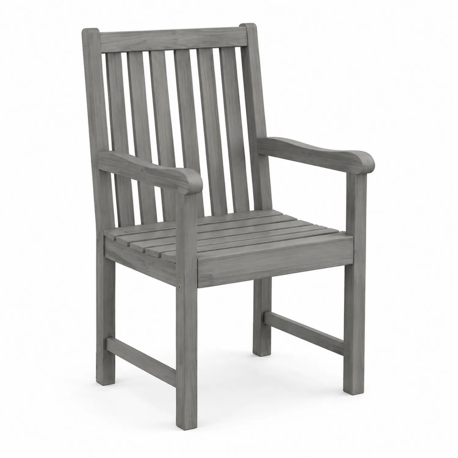 Gartenstuhl Akazienholz Grau