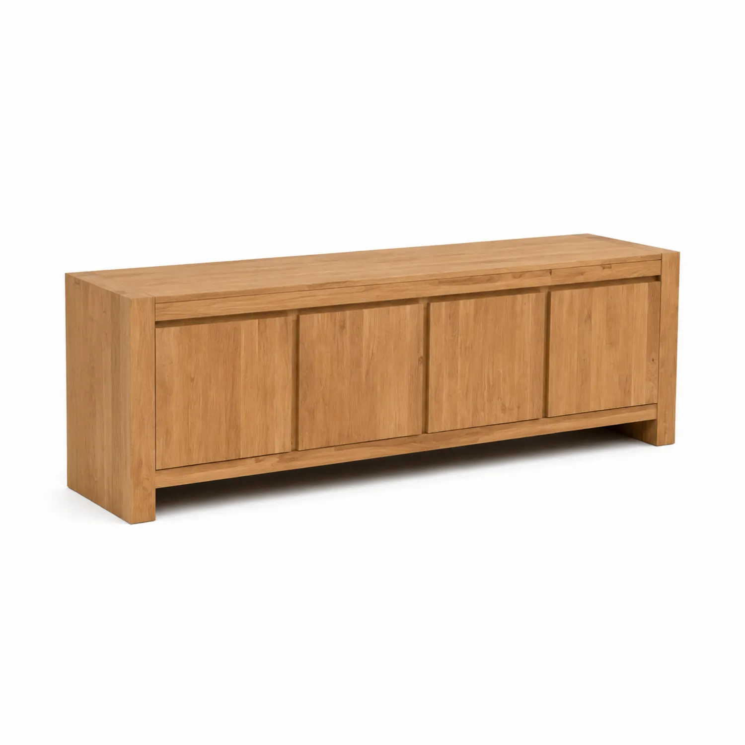 Credenza in legno di quercia 180x45x60 cm