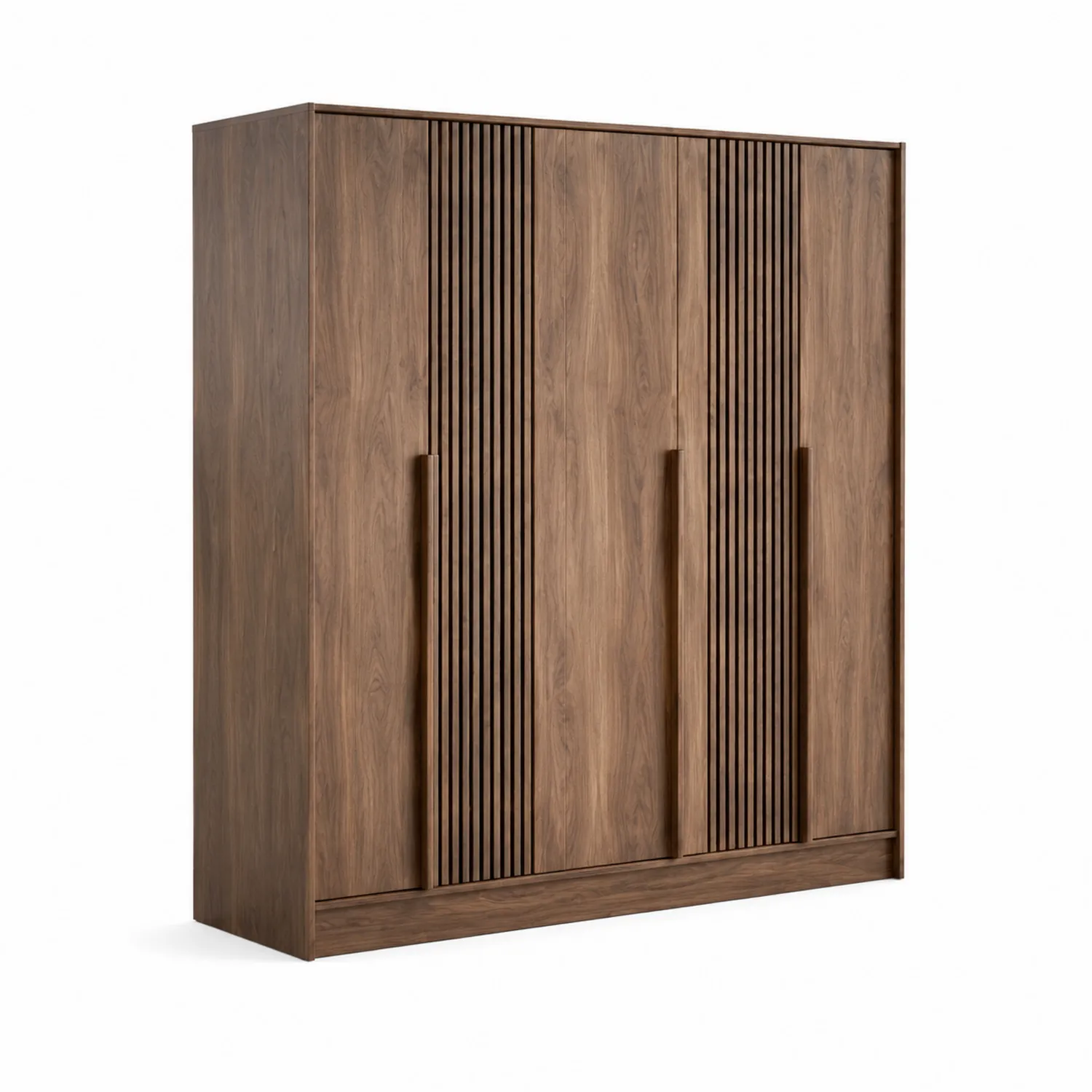Armadio in legno con ante scorrevoli 200x60x210 cm