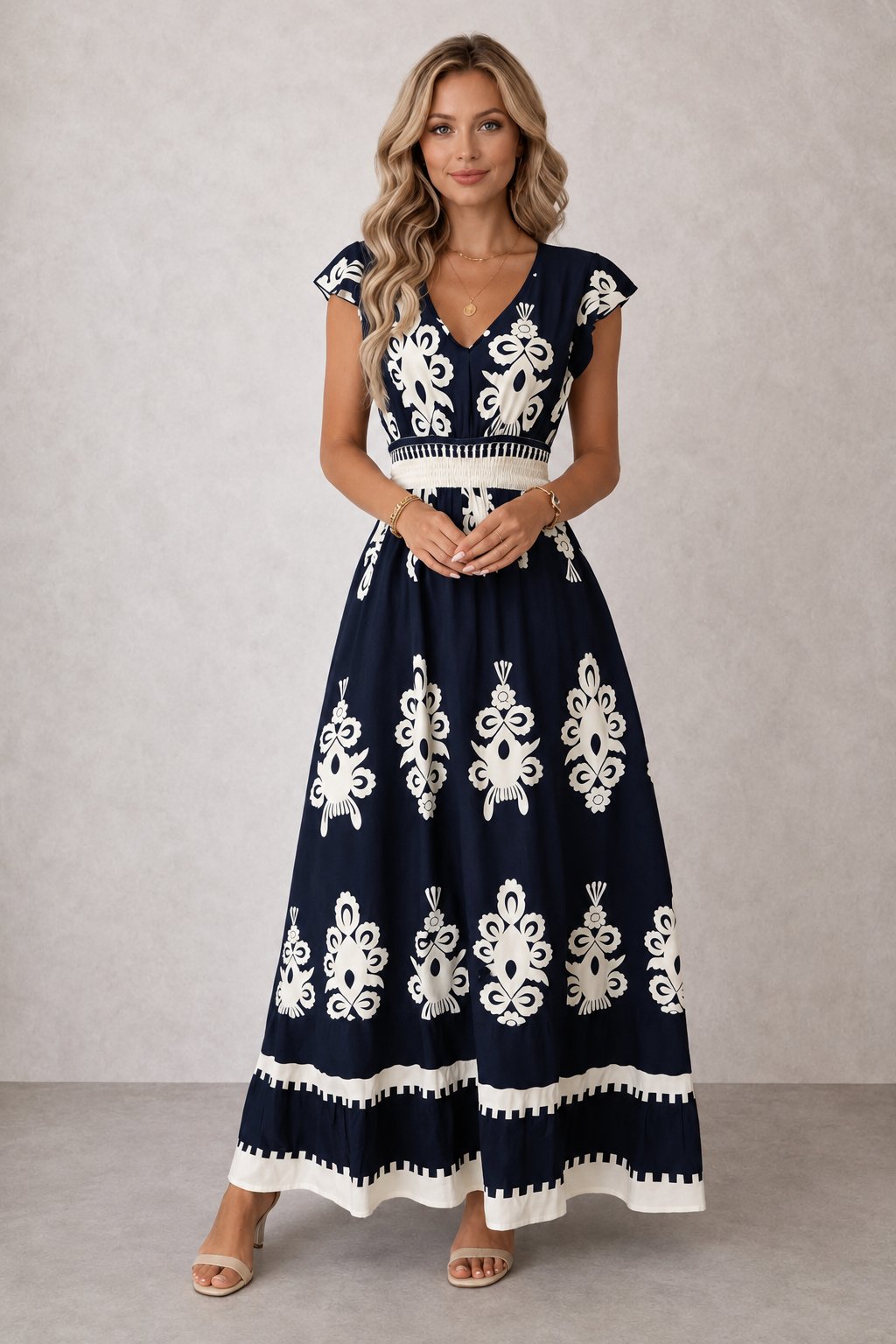 Flowy Boho Maxi Dress