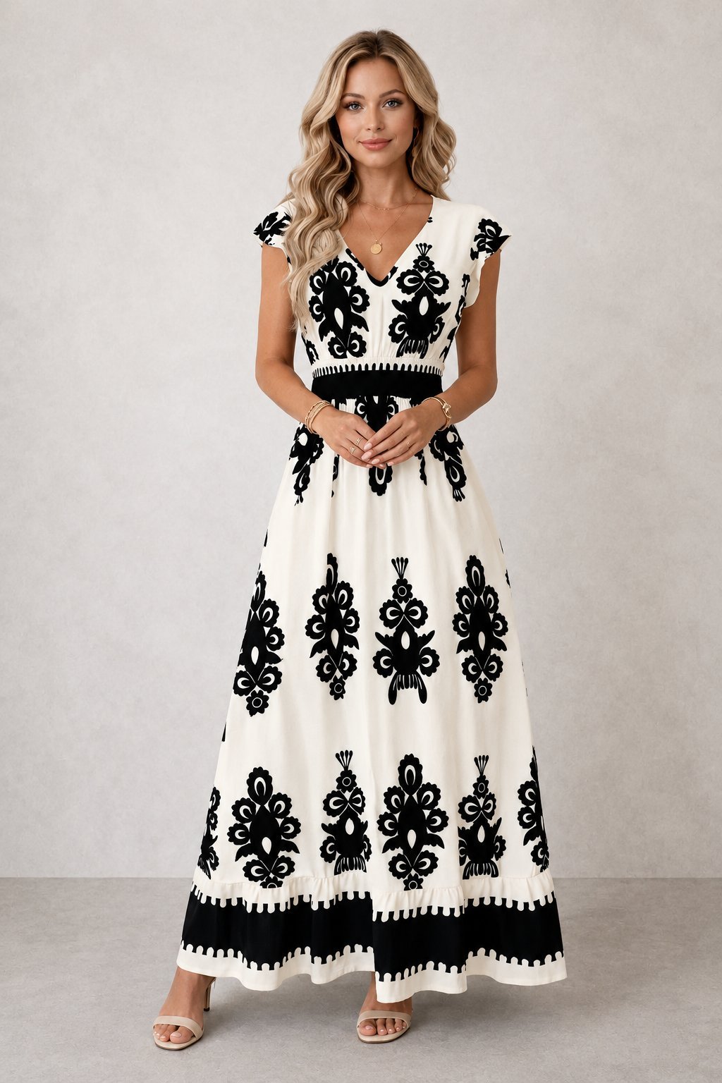 Flowy Boho Maxi Dress