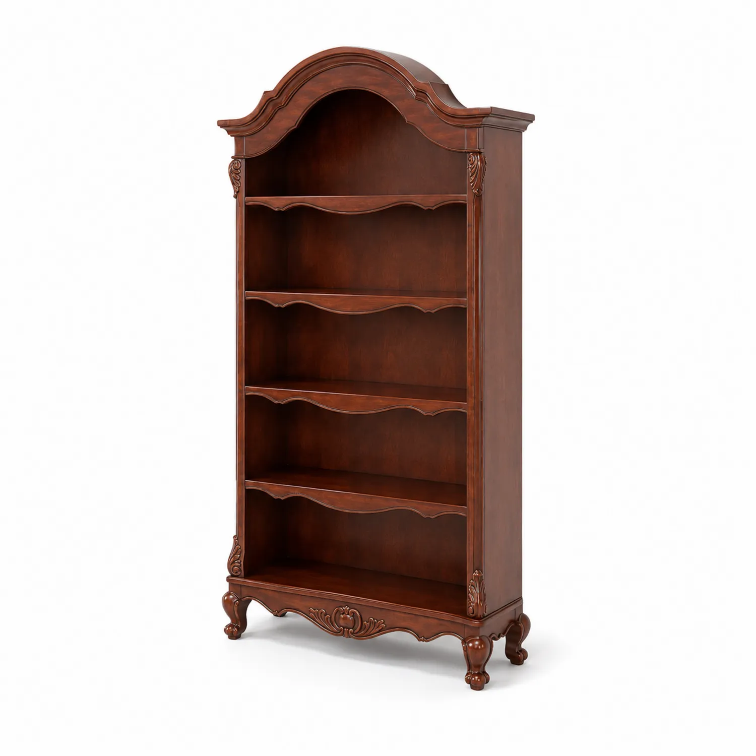Estantería de Madera Marrón con 5 Estantes