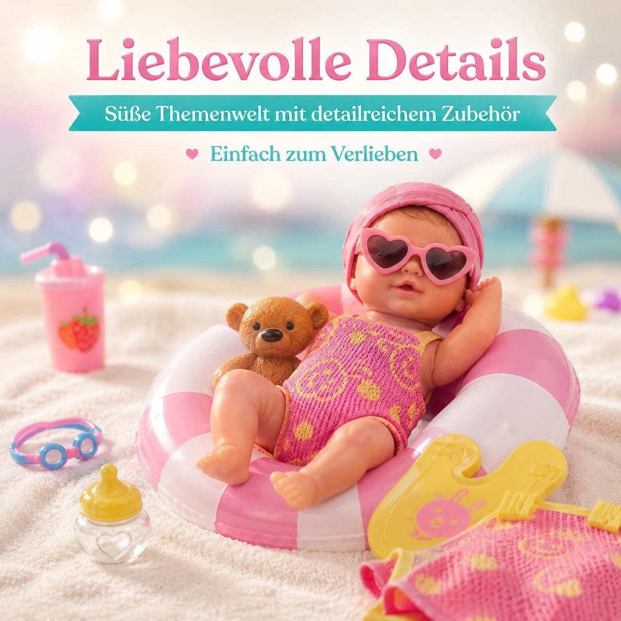 Adventskalender mit Mini-Figuren und Zubehör