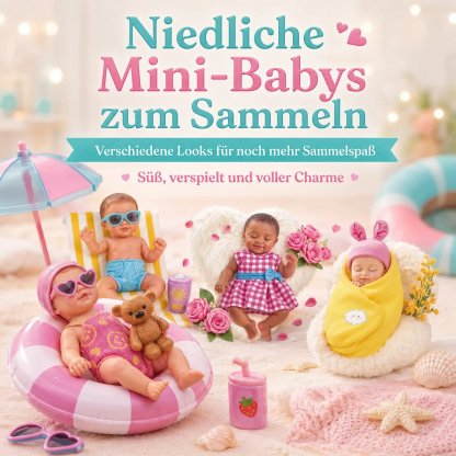 Adventskalender mit Mini-Figuren und Zubehör