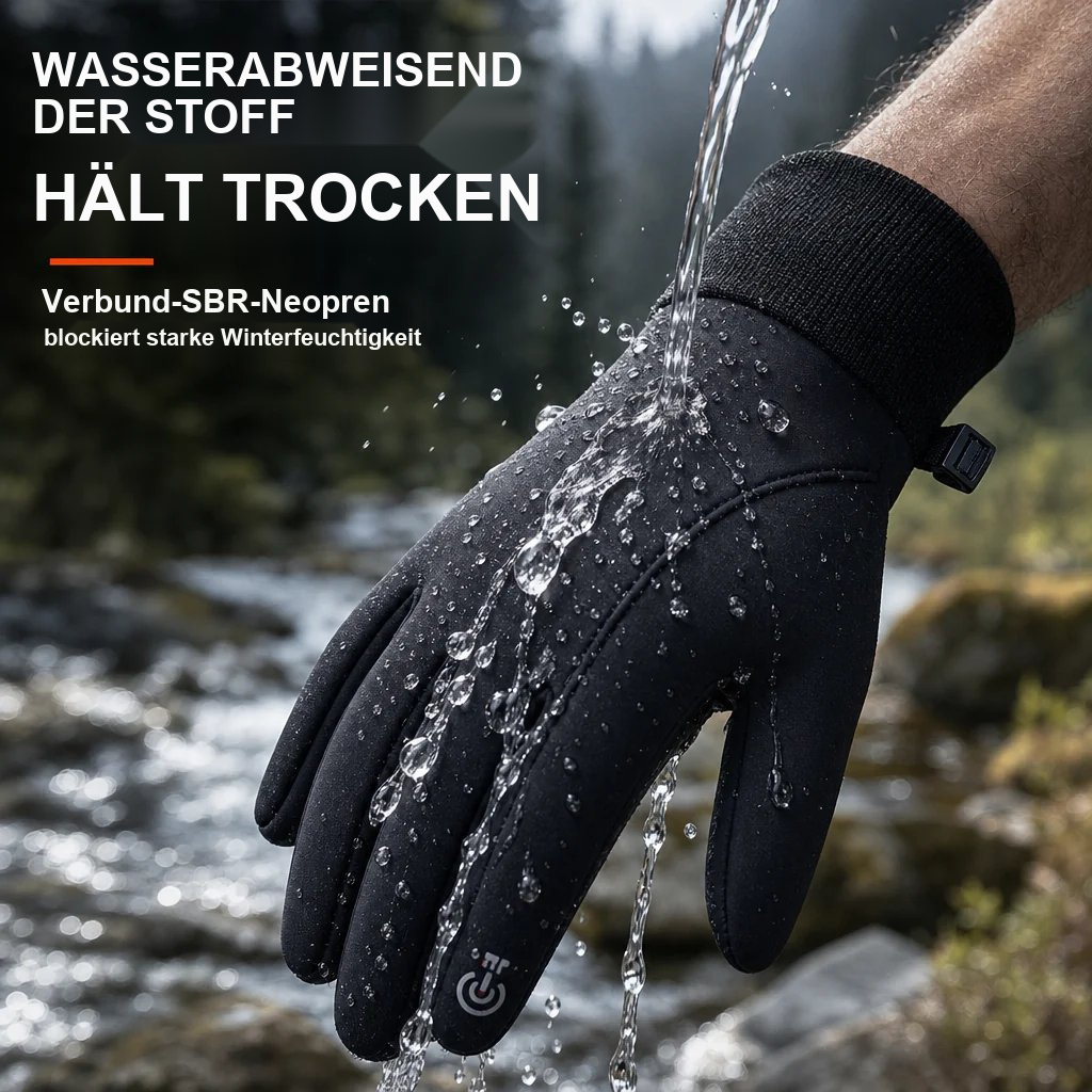 ✋️🤗 Wasserdichte Winter-Fahrradhandschuhe für Damen und Herren