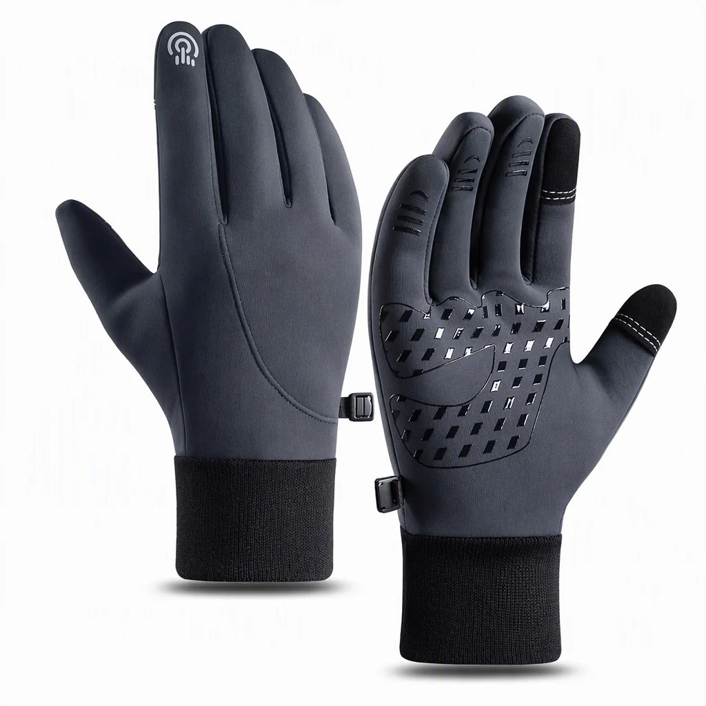 ✋️🤗 Wasserdichte Winter-Fahrradhandschuhe für Damen und Herren