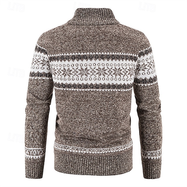Men's Vintage Stand Collar Cashmere Jacket-Comfort & Reliable