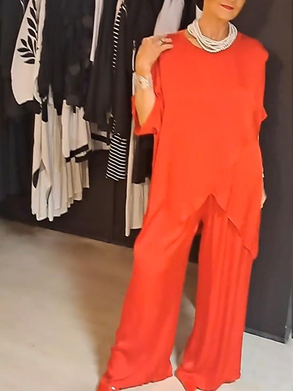 Casual Irregular Two-piece Set-Comfort & Reliable