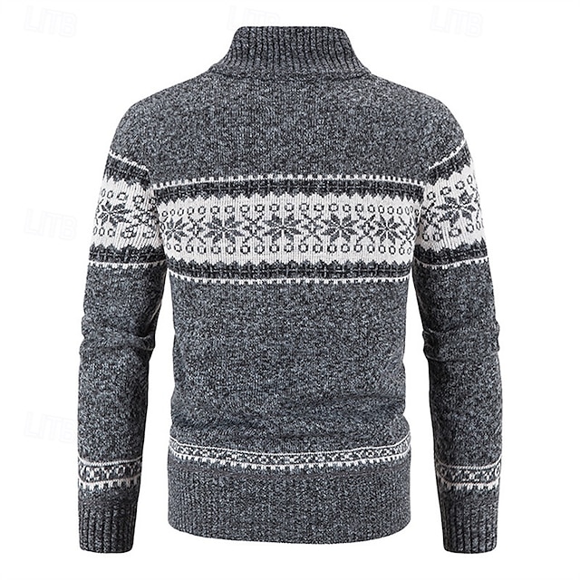 Men's Vintage Stand Collar Cashmere Jacket-Comfort & Reliable