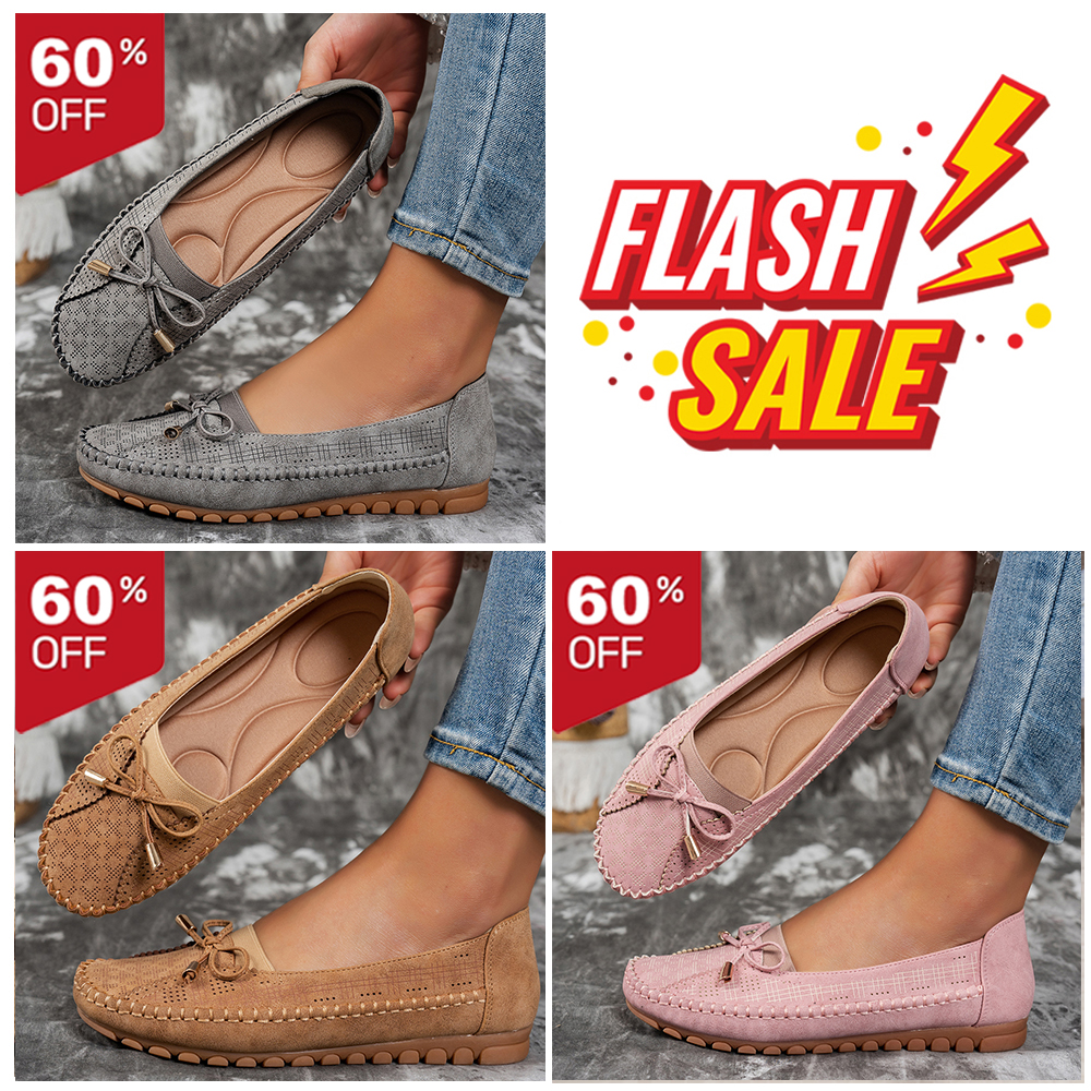 🔥Best Seller-Last Day Sale 60% OFF🔥 Orthopedic leather shoes, Lightweight, Anti-Slip, Breathable for Women-Comfort & Reliable