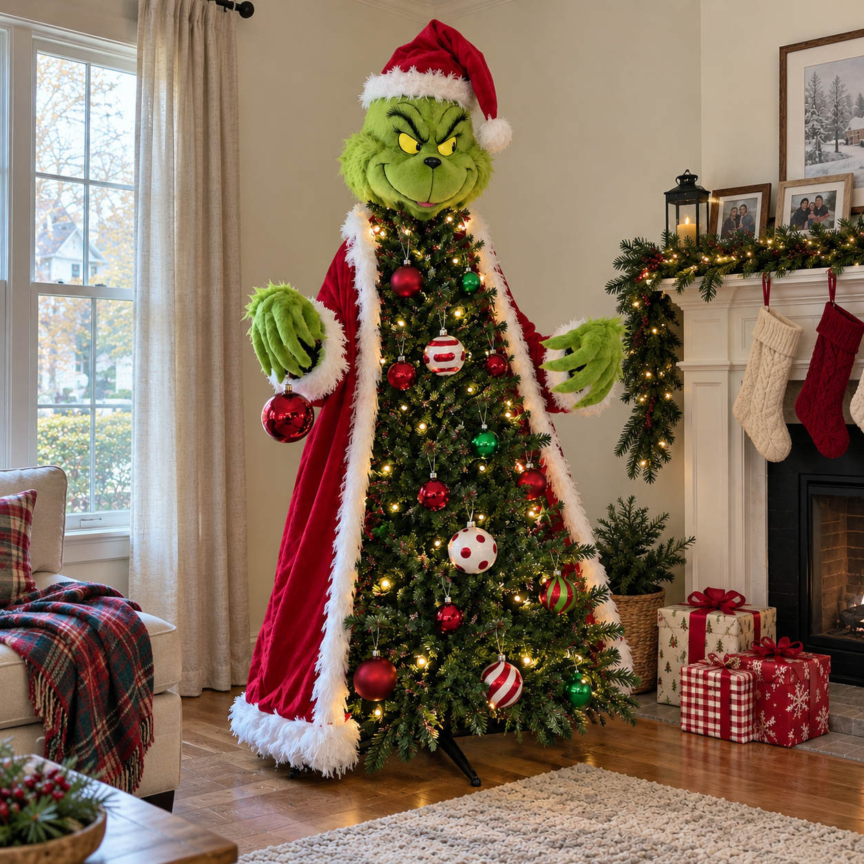 Complete Grinch Christmas tree set inspiration