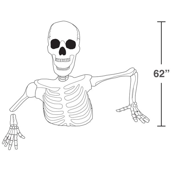 Today only €49💥Giant Ground Breaking Skeleton