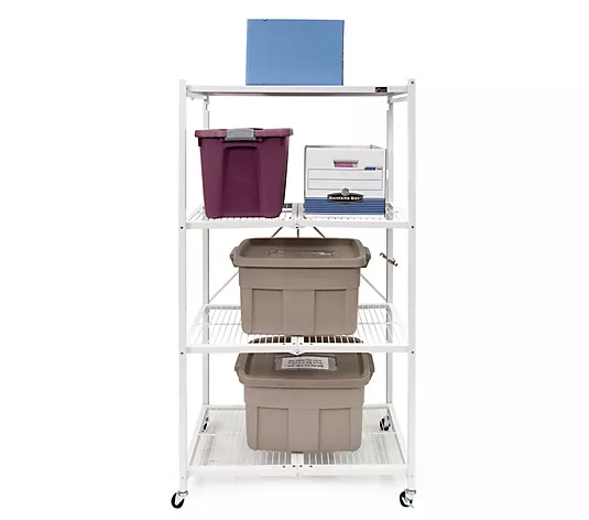 💝Grab 2 for $29!💥Pop It Large 4-Tier Heavy Duty Rack with Caster Wheels