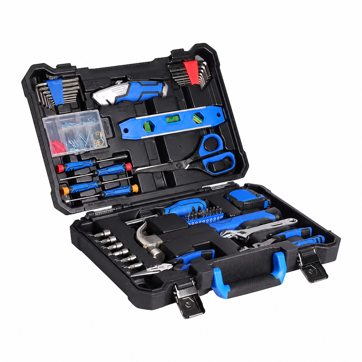 158 -Piece Pink Household Tool Set with Folding Case
