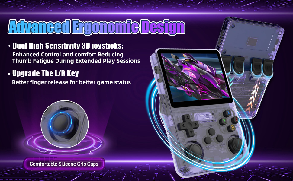 Dual 3D Joysticks,Ergonomic Design,L/R Key,gift for Christmas,birthday,Thanksgiving,Valentine's Day
