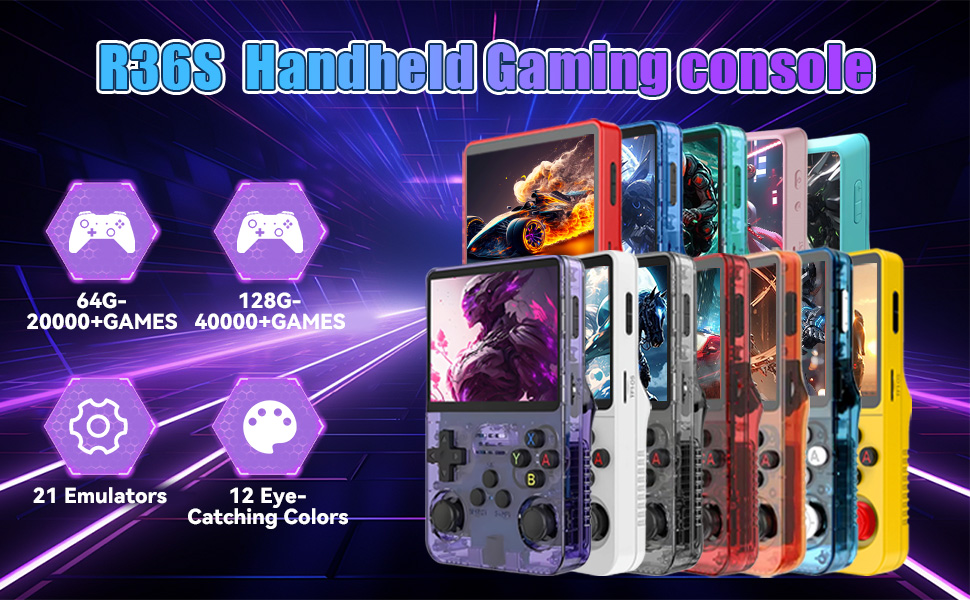 Built in 20000 GAMES,40000 GAMES,21 Emulators,handheld emulator,plug and play,Mini,portable