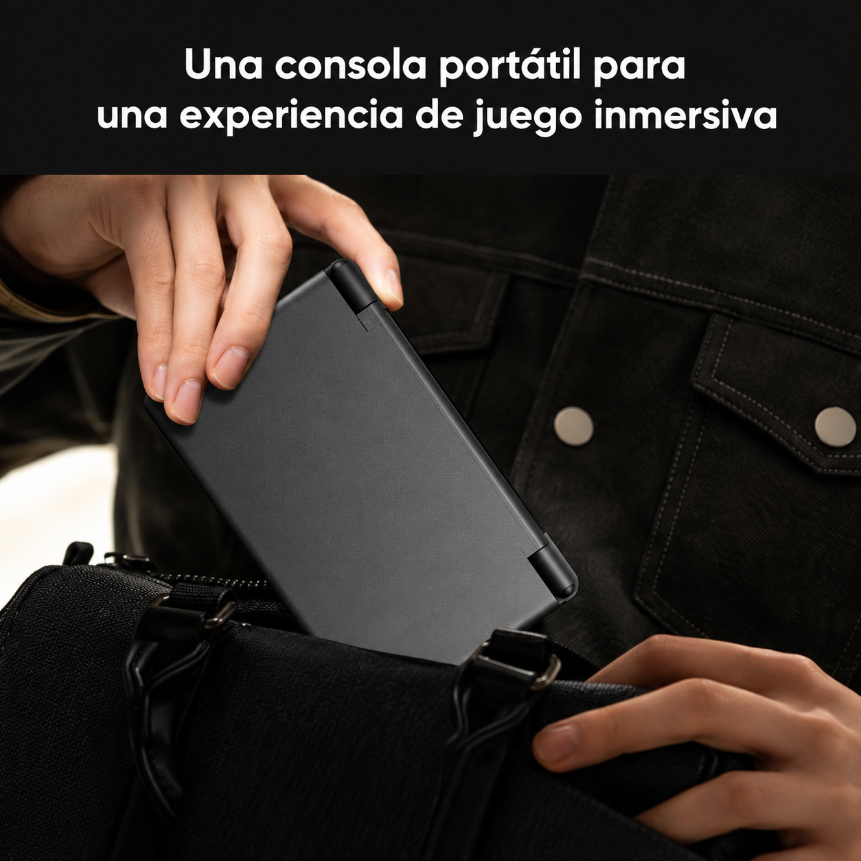 Consola portátil para videojuegos con doble pantalla AMOLED de 6''