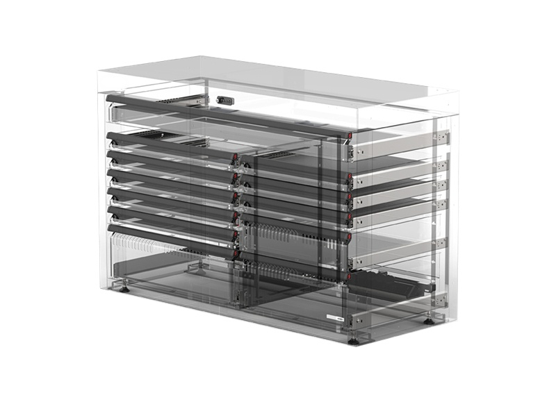 MSS+ 1540mm 12 Drawer Cabinet with Stainless Steel Worktop