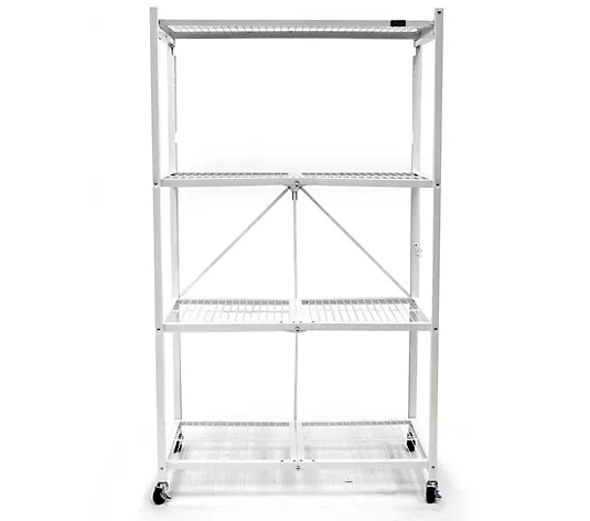 💝Grab 2 for $29!💥Pop It Large 4-Tier Heavy Duty Rack with Caster Wheels
