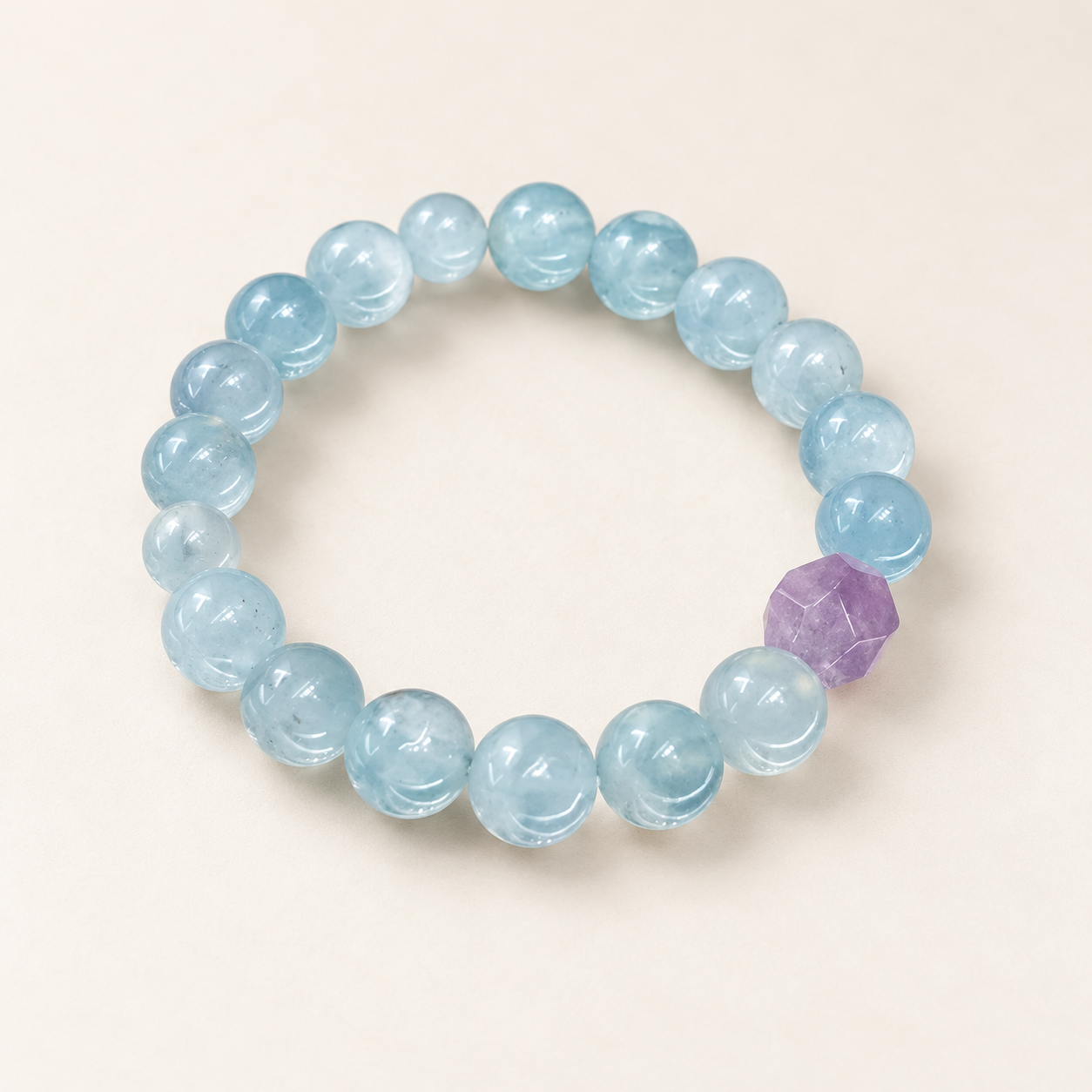 Blue Hour | Crystal Bracelet｜藍調心願手鍊