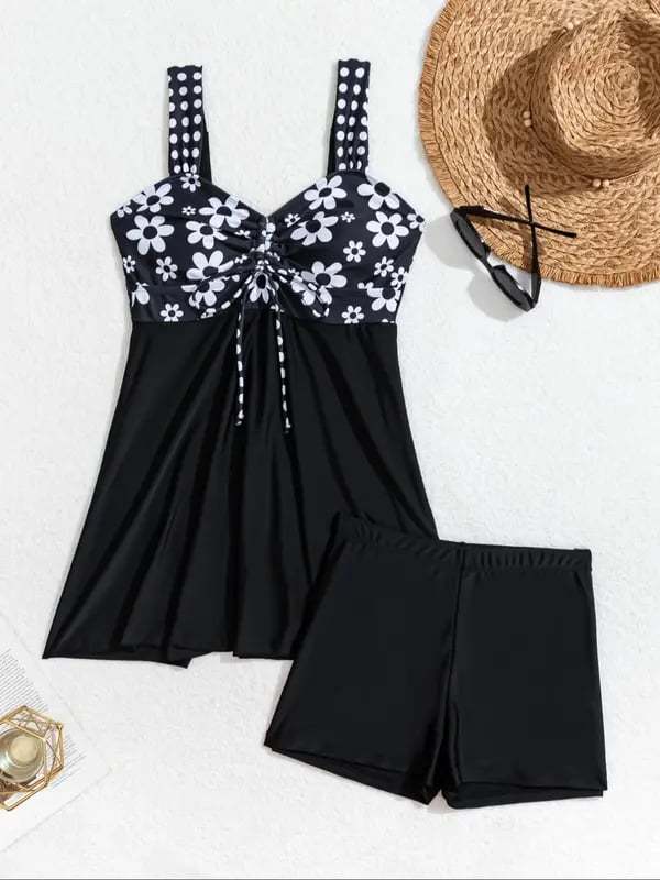 👙2026 Women's V Neck Swimdress
