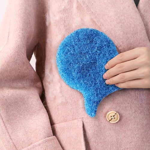 3-piece Set of Blue Washing Machine Lint Removers for Pets