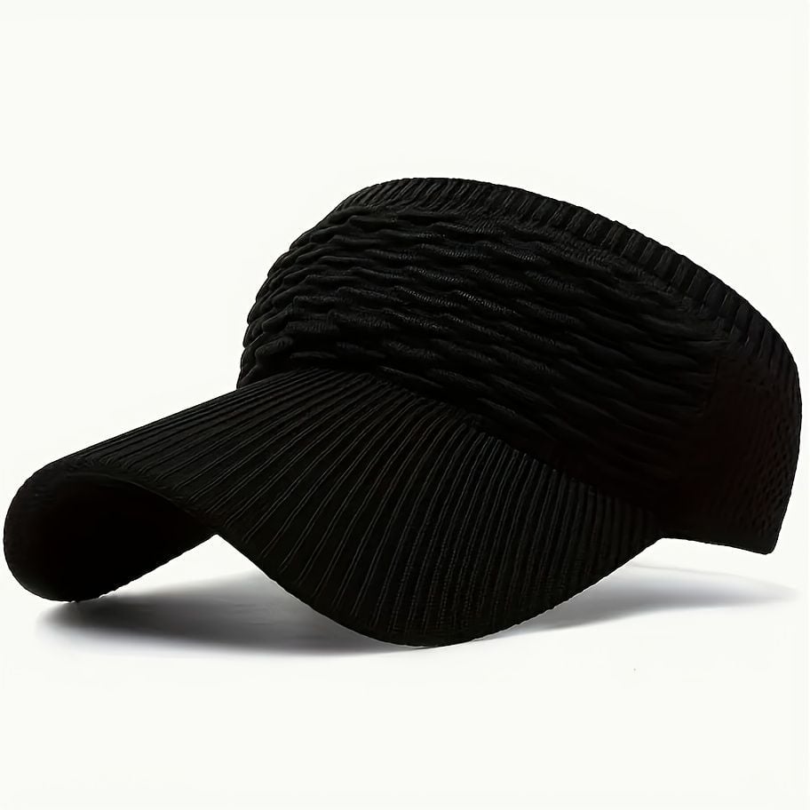 Women’s Open-Top Breathable UV-Protection High-Ponytail Sun Visor