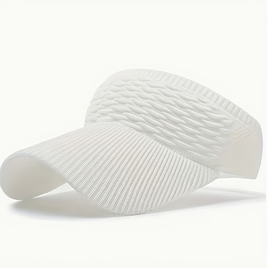 Women’s Open-Top Breathable UV-Protection High-Ponytail Sun Visor