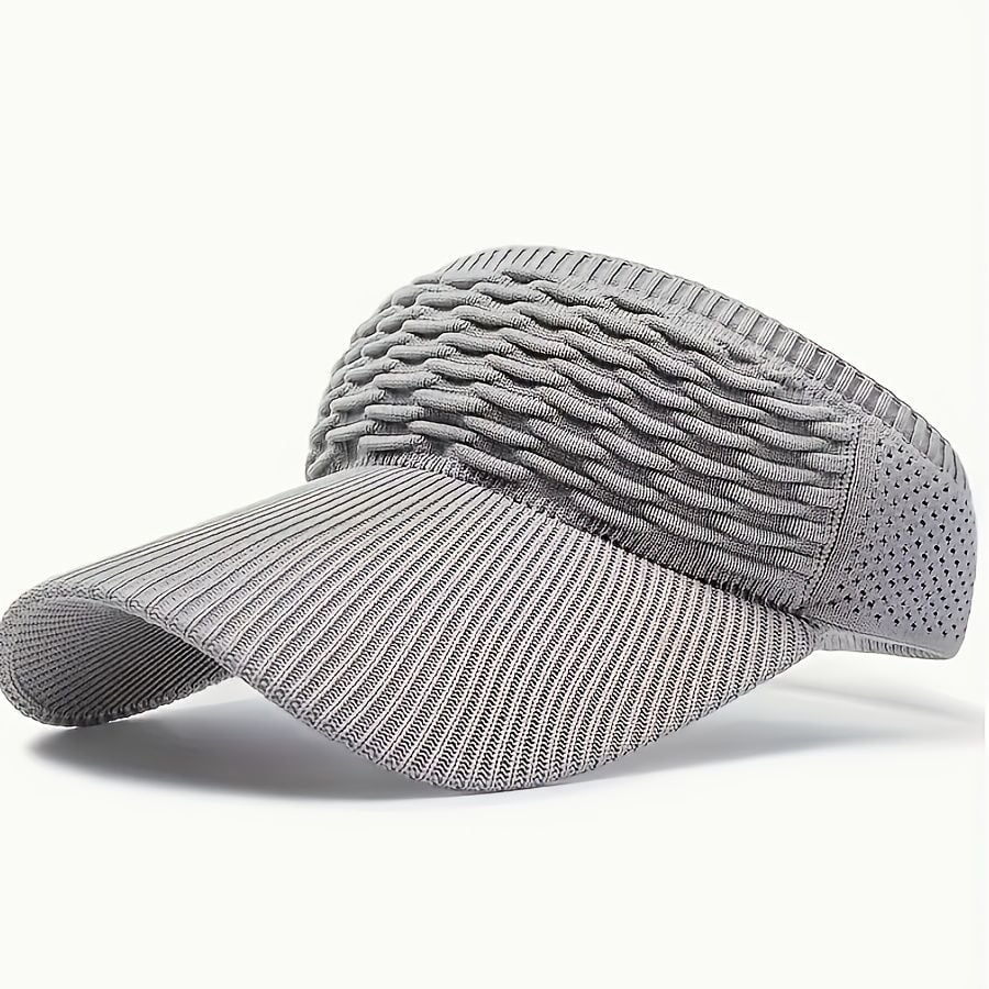 Women’s Open-Top Breathable UV-Protection High-Ponytail Sun Visor