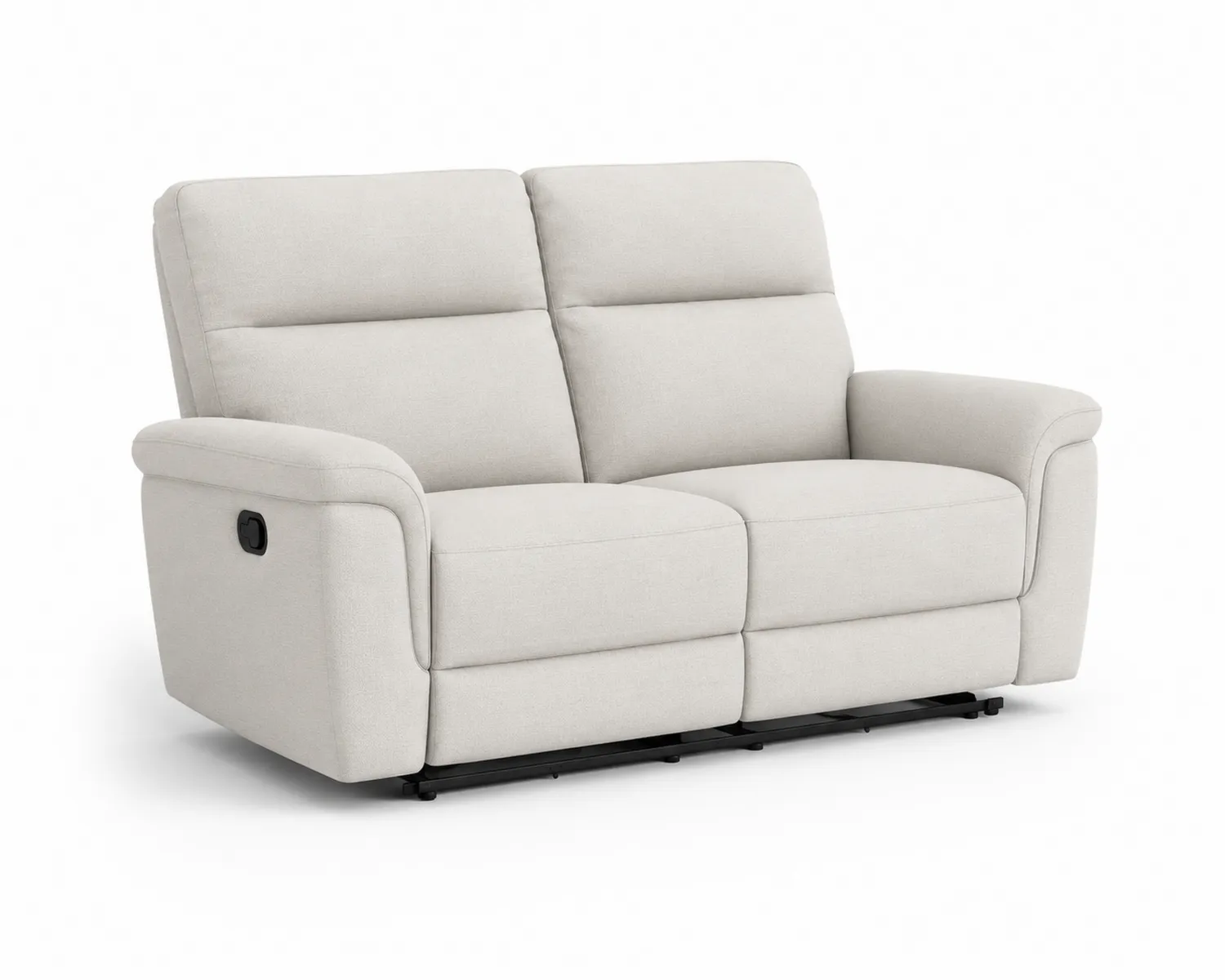 Sofá reclinable de tela de dos plazas 150 cm