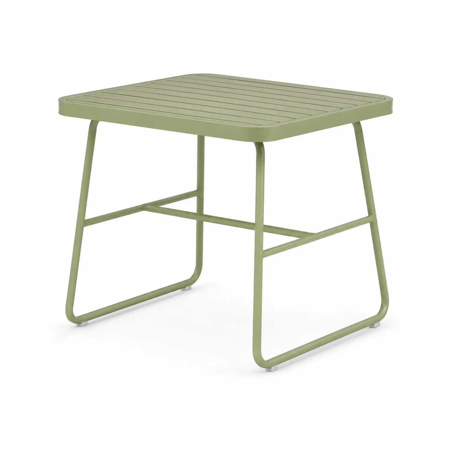 Mesa de aluminio 70x70 cm Verde