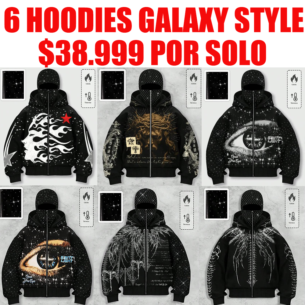 Sudadera con capucha para hombre, estilo urbano, decorada con pedrería, cortavientos y con dos capuchas