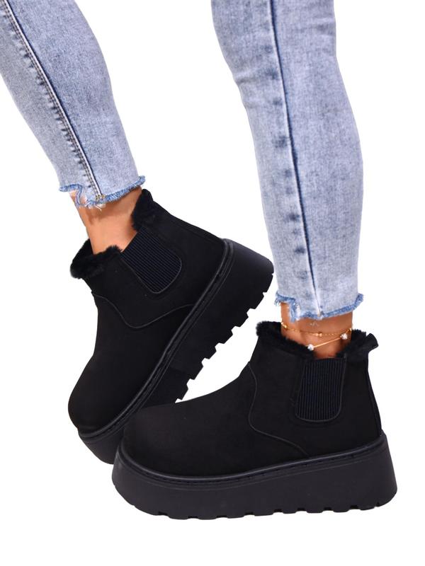 Botas de nieve elegantes y abrigadas para mujer
