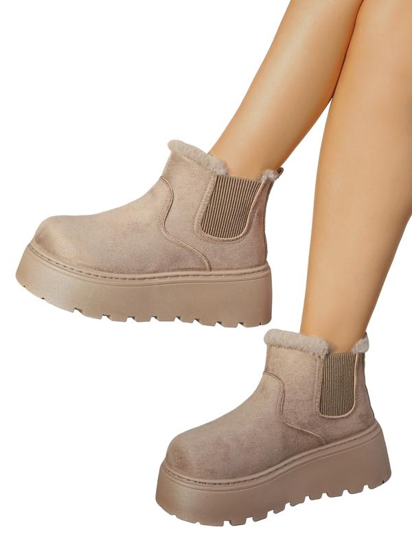 Botas de nieve elegantes y abrigadas para mujer
