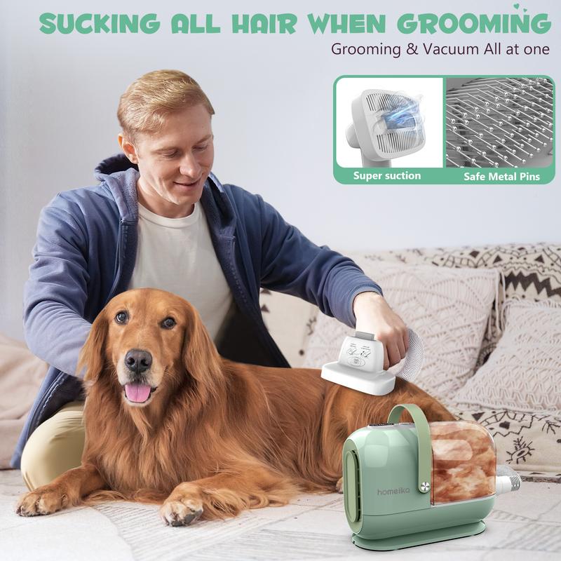 Homeika Kit Limpieza Mascotas, Aspirador 3 Litros, 99% Potencia Succión, Aspirador Limpieza Mascotas