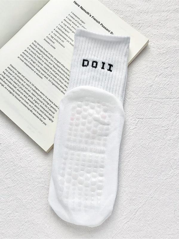 3 pares de calcetines de yoga lisos y modernos