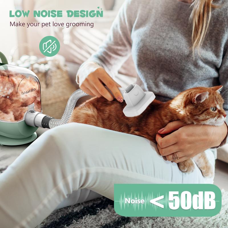 Homeika Kit Limpieza Mascotas, Aspirador 3 Litros, 99% Potencia Succión, Aspirador Limpieza Mascotas